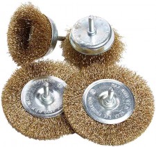 Жичана Челична Четка сет 20 ком месинг