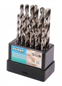 Drill bits ø1.0-10mm HSS set 19pcs