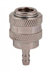 Накрайник пневм. бърза връзка 1/4маркуч  ø6mm QC07 RD