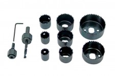 Боркорони ø19-64mm 11 части комплект