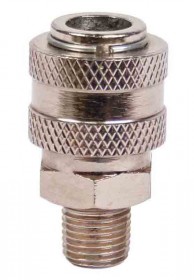 Накрайник пневм. бърза връзка 1/4M QC04 RD