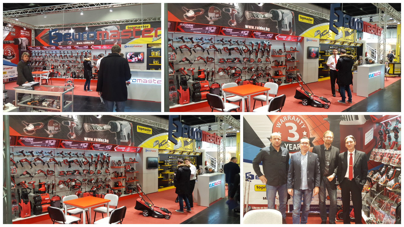 Successful participation of Euromaster in the international trade fair for tools, machinery and equipment - "Eisenwarenmesse - International Hardware Fair.