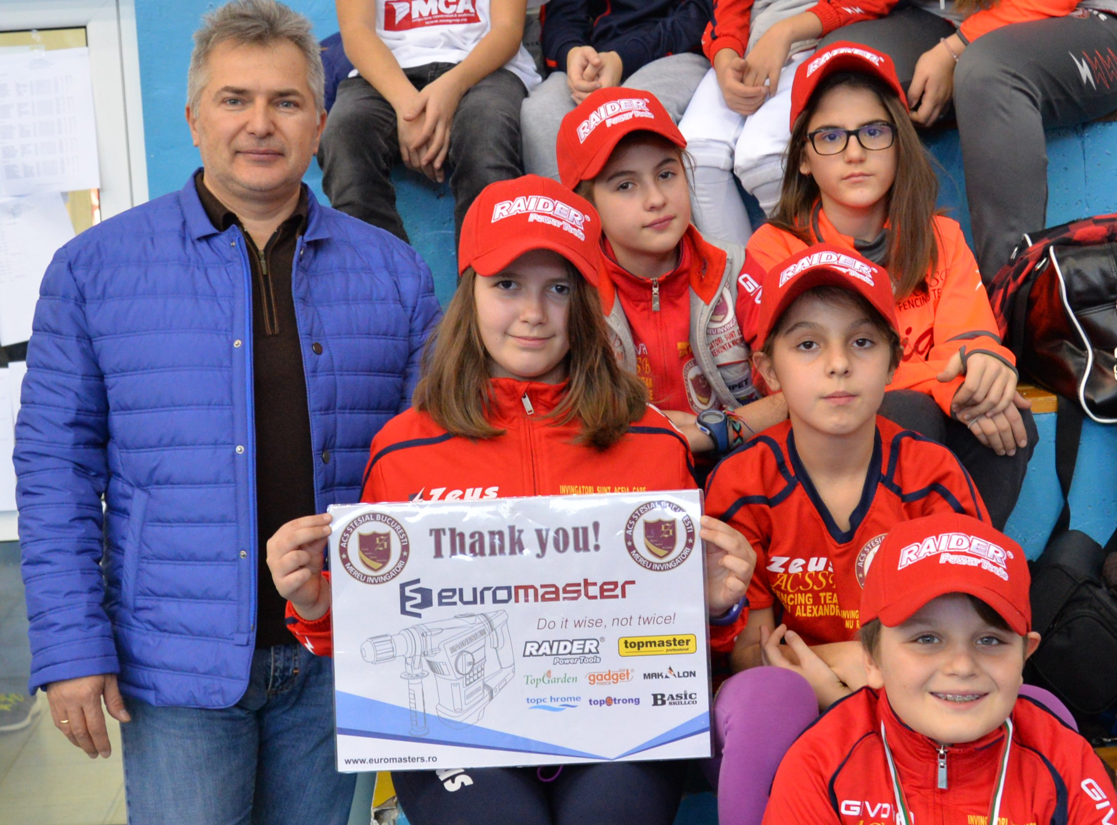 Фехтовален клуб "Стесиал", спонсориран от Евромастер, се включи в турнира за купата на България