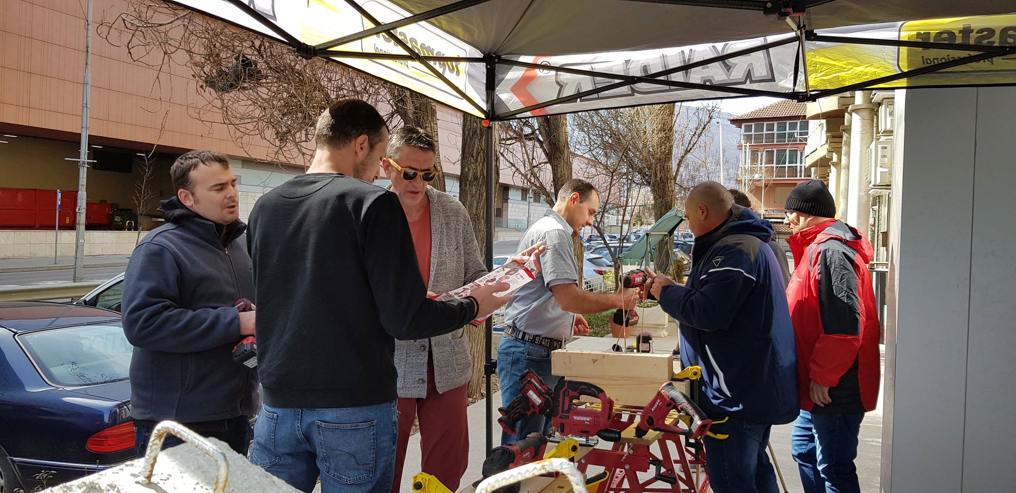 Демонстрация на машини Raider - Магазин Сребърна