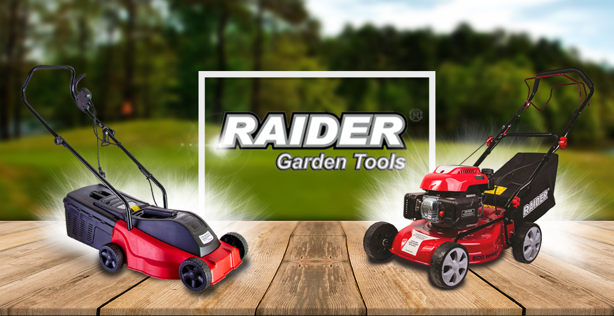Подбрани машини Raider за пролетно-лятната градина