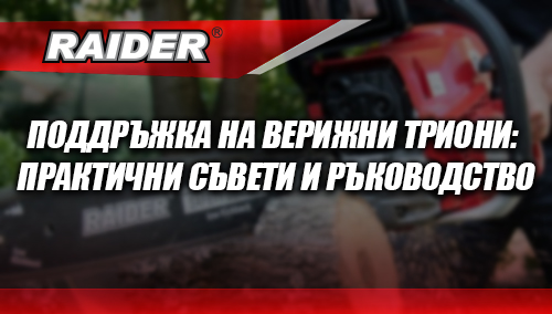 Поддръжка на Верижни Триони: Практични Съвети и Ръководство