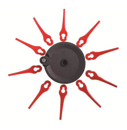 Disc with 10 safety plastic blades for Cordless Grass Trimmer RD-GTL22