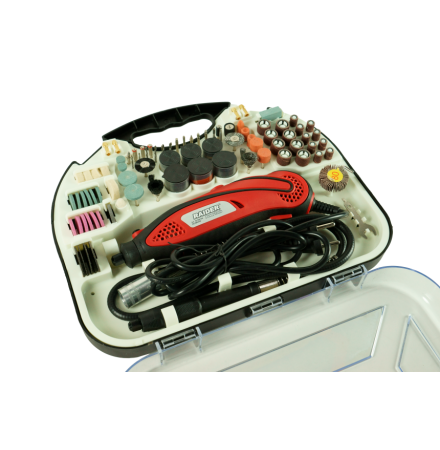 Mini Grinder Set Flexible Shaft & 210 Accessories RD-MG06D RAIDER