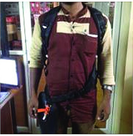 Самар За Моторна Коса С Широки И Меки Колани Универсален