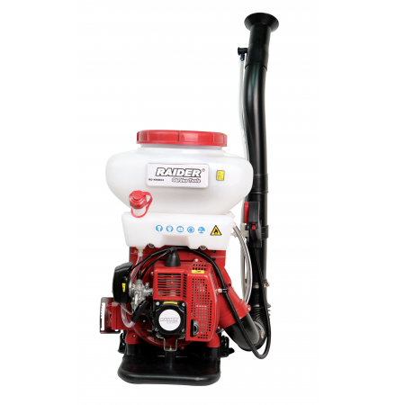 Knapsack Mist Duster 2.2kW (3HP) 14L 12/10m with pump  for vetical spraying RD-KMD02