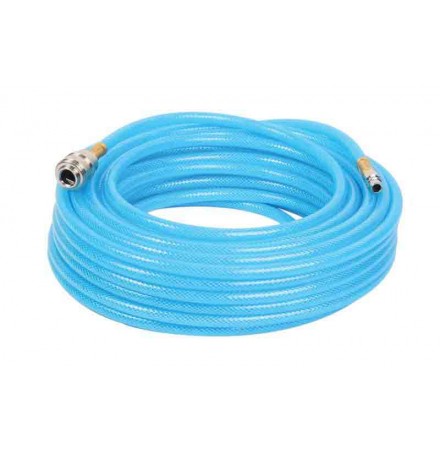 Маркуч за компр. PU  ø6.5x10mm 20m с бързи връзки 1/4M&F RD-CH02
