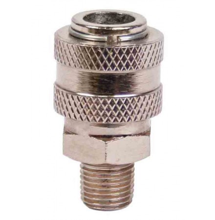 Накрайник пневм. бърза връзка 1/4M QC04 RD